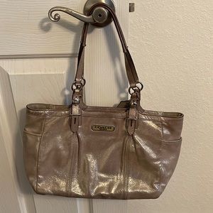 Shimmery Authentic Coach Bag
